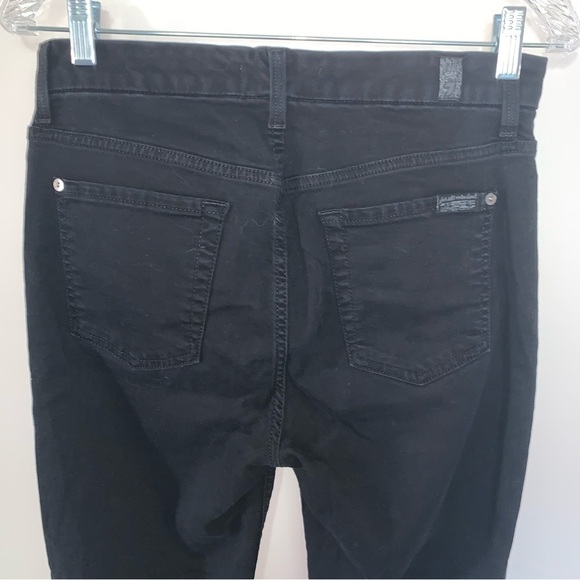 74AM B(air) The High Waist Skinny Black Jegging Jean Lyocell Blend 29 - Picture 5 of 9